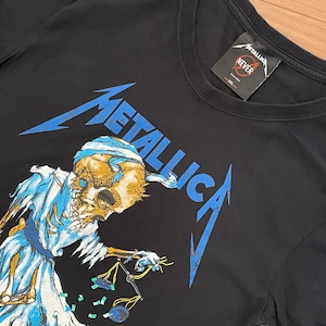 【METALLCA】メタリカ バンドTシャツ プリント パスヘッド スカル バックプリント 3XL US古着 アメリカ古着