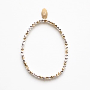 Two-Tone Ball Bracelet