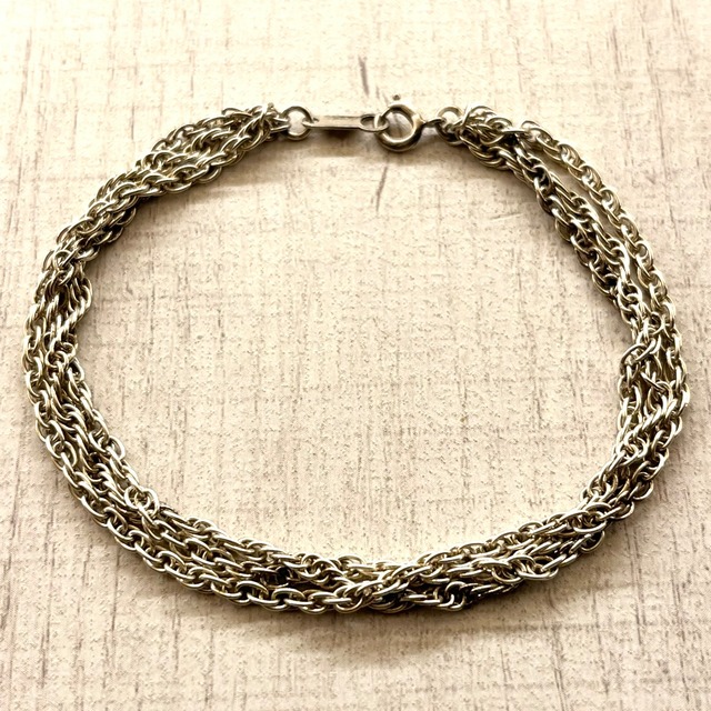 SILVER925 DOCKING DESIGN BRACELET/シルバー/ブレスレット 