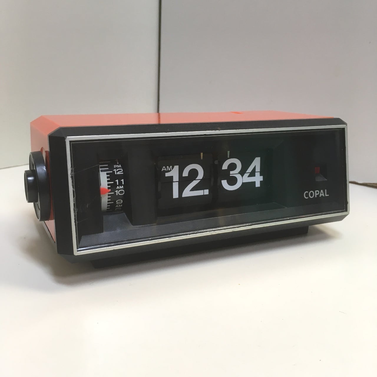 COPAL レトロなパタパタ時計【オレンジ】（102520380） | 東京レトロ