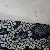 社交ダンス 衣装 Chacott チャコット スカート レッスンウェア グレイ系 練習 レッスン 軽い スリット 柄 模様 黒 華やか かわいい ダンス衣装 イベント ステージ パーティー 薄い