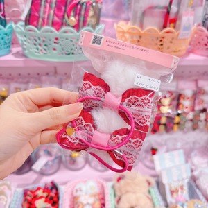 【G6】41-10モグモグちゃんレースツインヘアクリップ