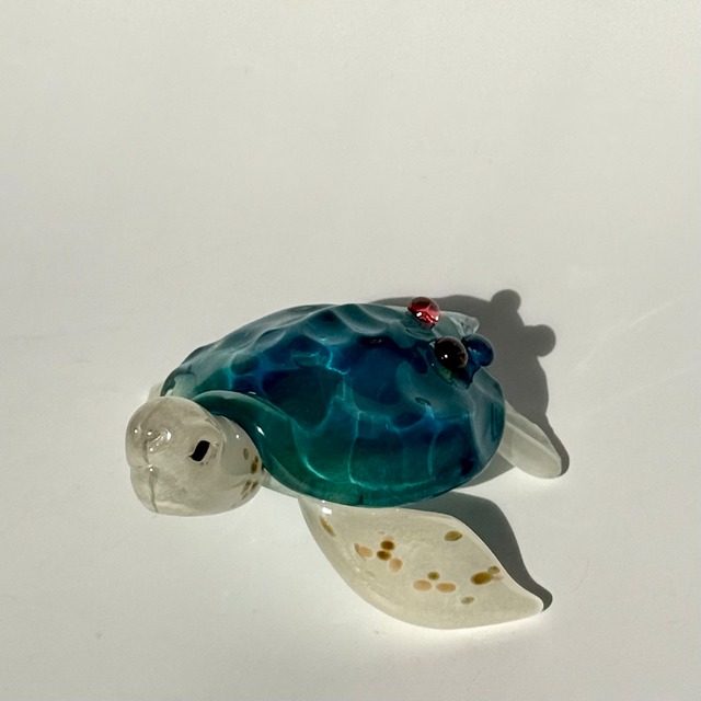 岩沢 達　ウミガメ ジュエリー付き