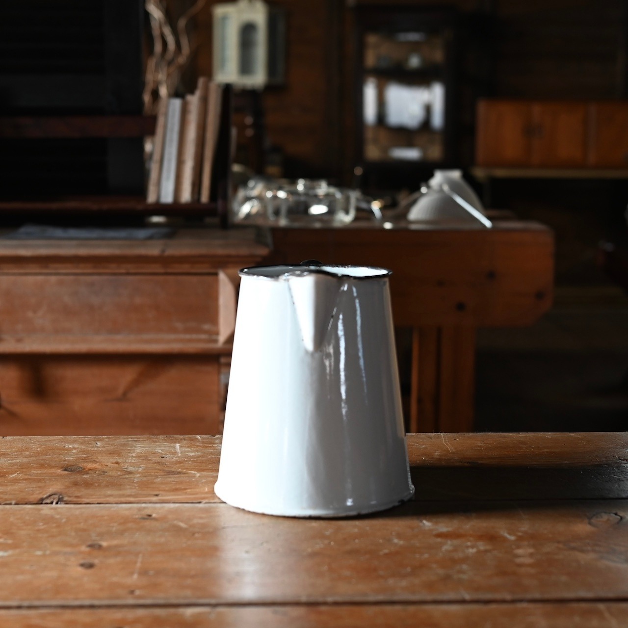 Enamel Jag / エナメル ジャグ〈 琺瑯・ホーロー・店舗什器・アンティーク ・ ヴィンテージ 〉113827