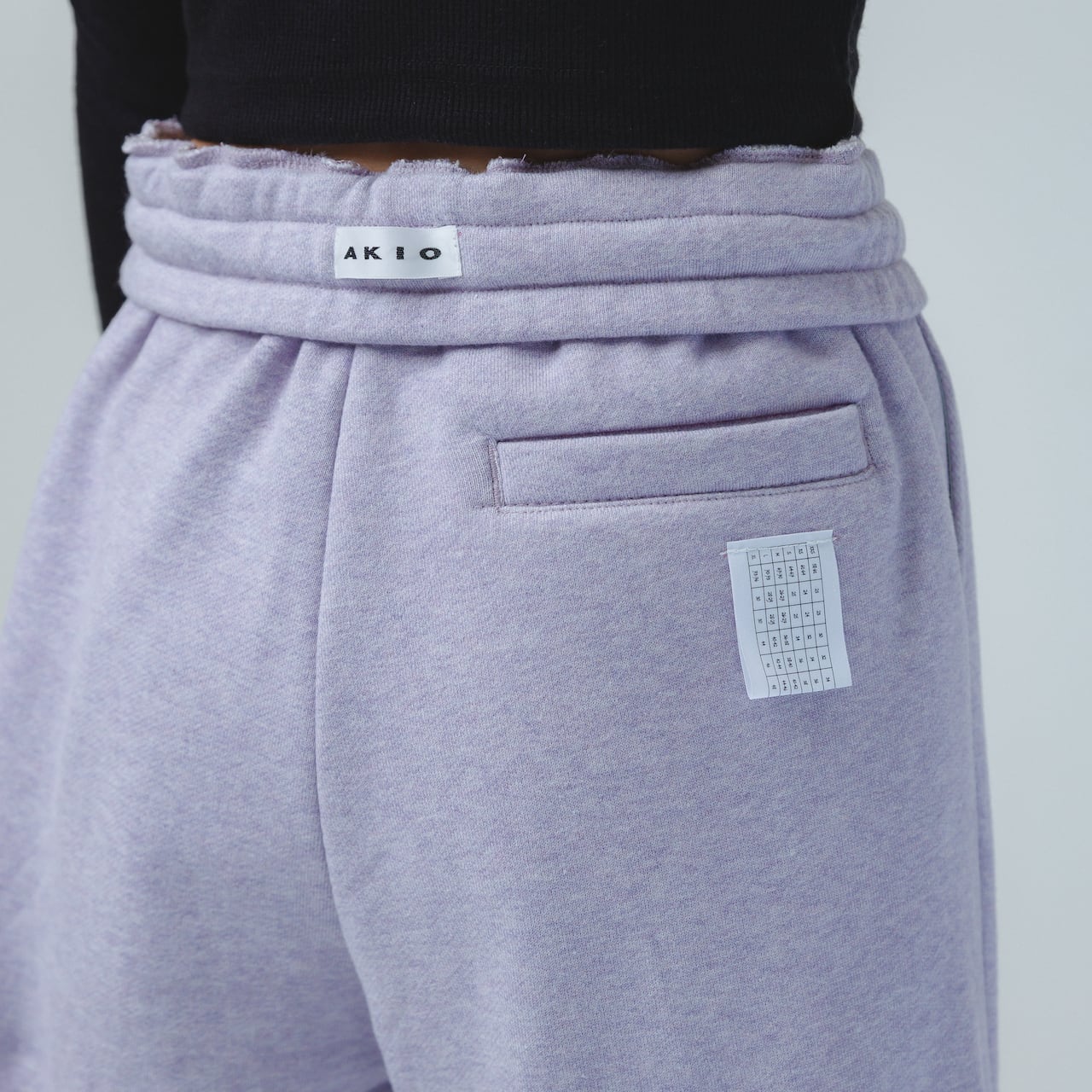 24A/W】AO-56 sweat pants / purple | akio