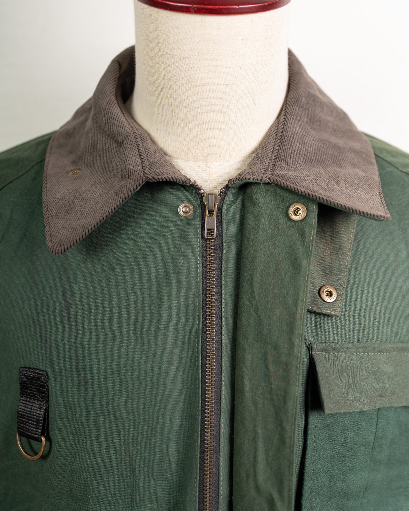 yoused】REMAKE OILED FISHING JACKET 