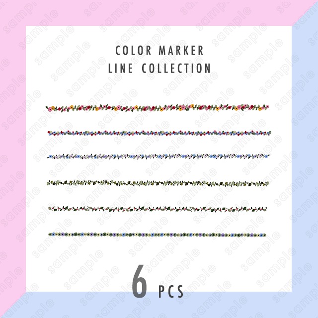 COLOR MARKER LINE COLLECTION