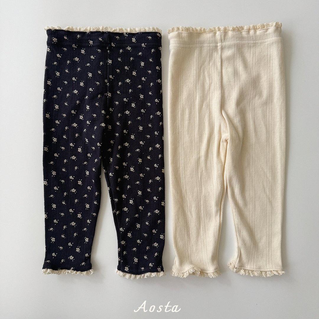 【2点送料無料】«予約»«Aosta» カメリアレギンス 2colors