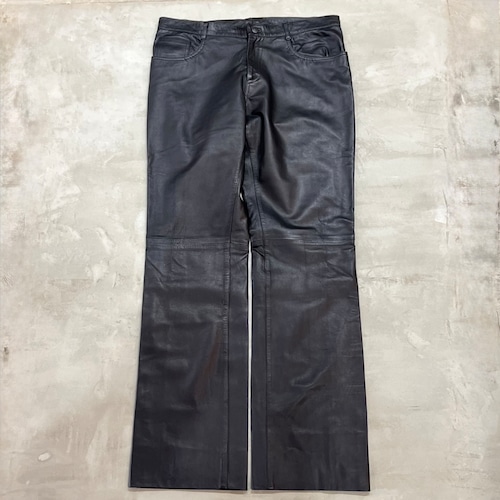 “ Made in Italy ”Polo by Ralph Lauren Lamb Leather Pants