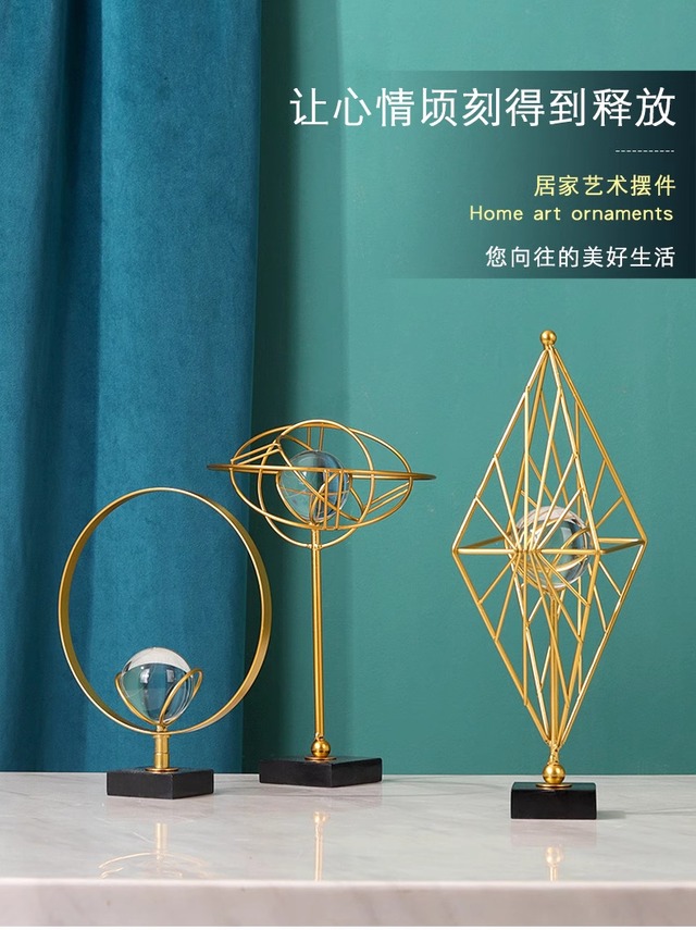 シンプルな風水晶球装飾品