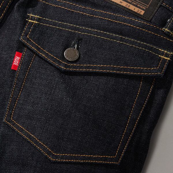 RIGID TYPE-1 DENIM PANTS＜SLIM＞ (INDIGO) / RUDE GALLERY | Cross ...