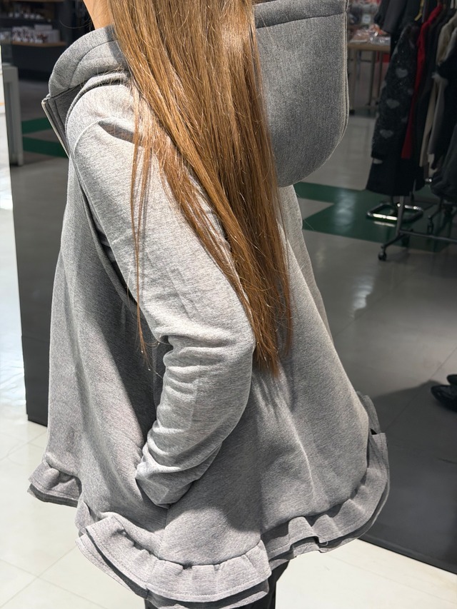 フリルティアードボンディングジレ