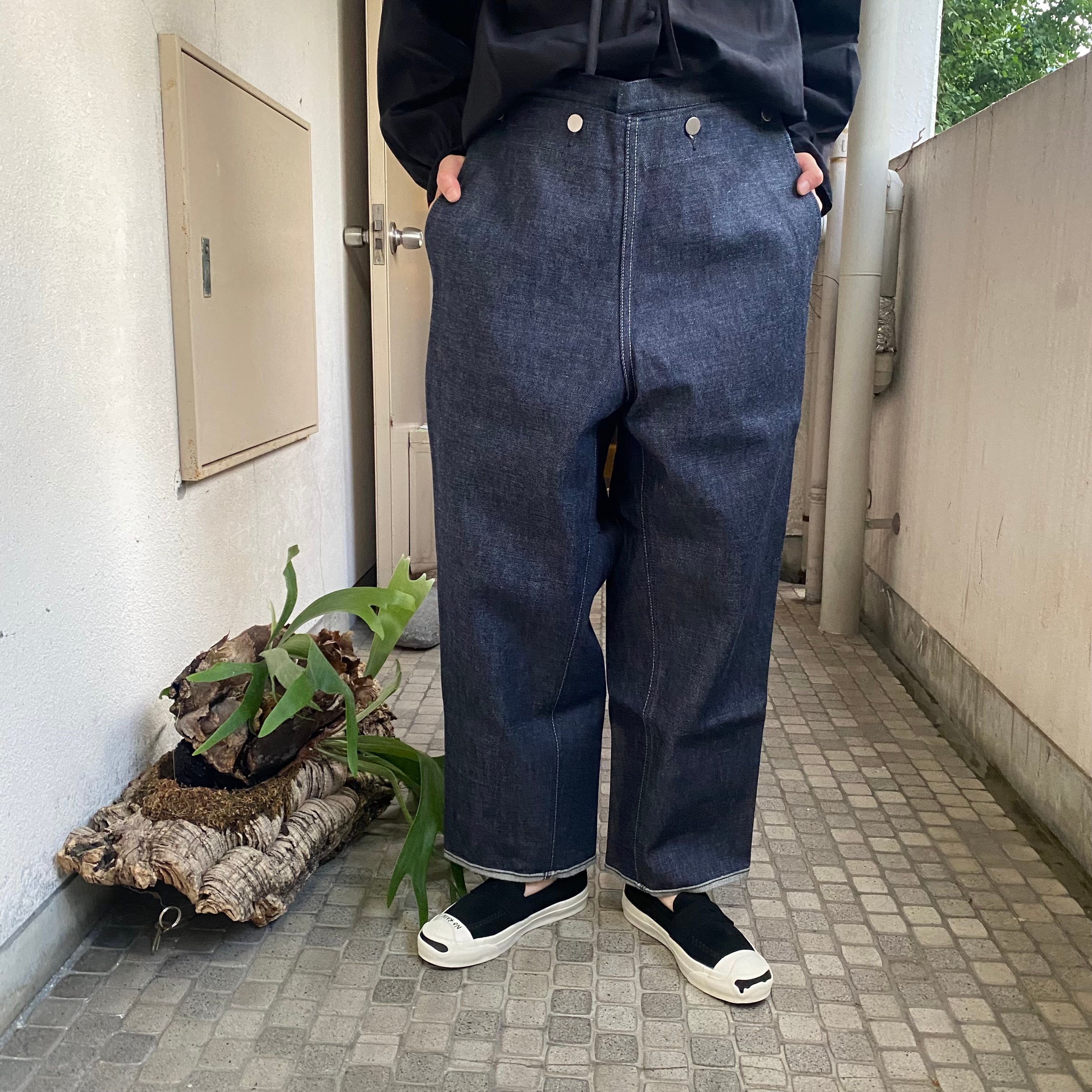 再入荷TUKI (ツキ) TYPE3-indigo-(0032) | Debby