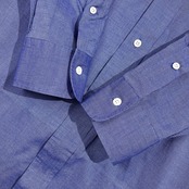 90s Polo by Ralph Lauren ポロ ラルフローレン PHILIP 長袖 ワイシャツ ドレスシャツ サイズ 40-82/ネイビーブルー系 メンズ  ビンテージ