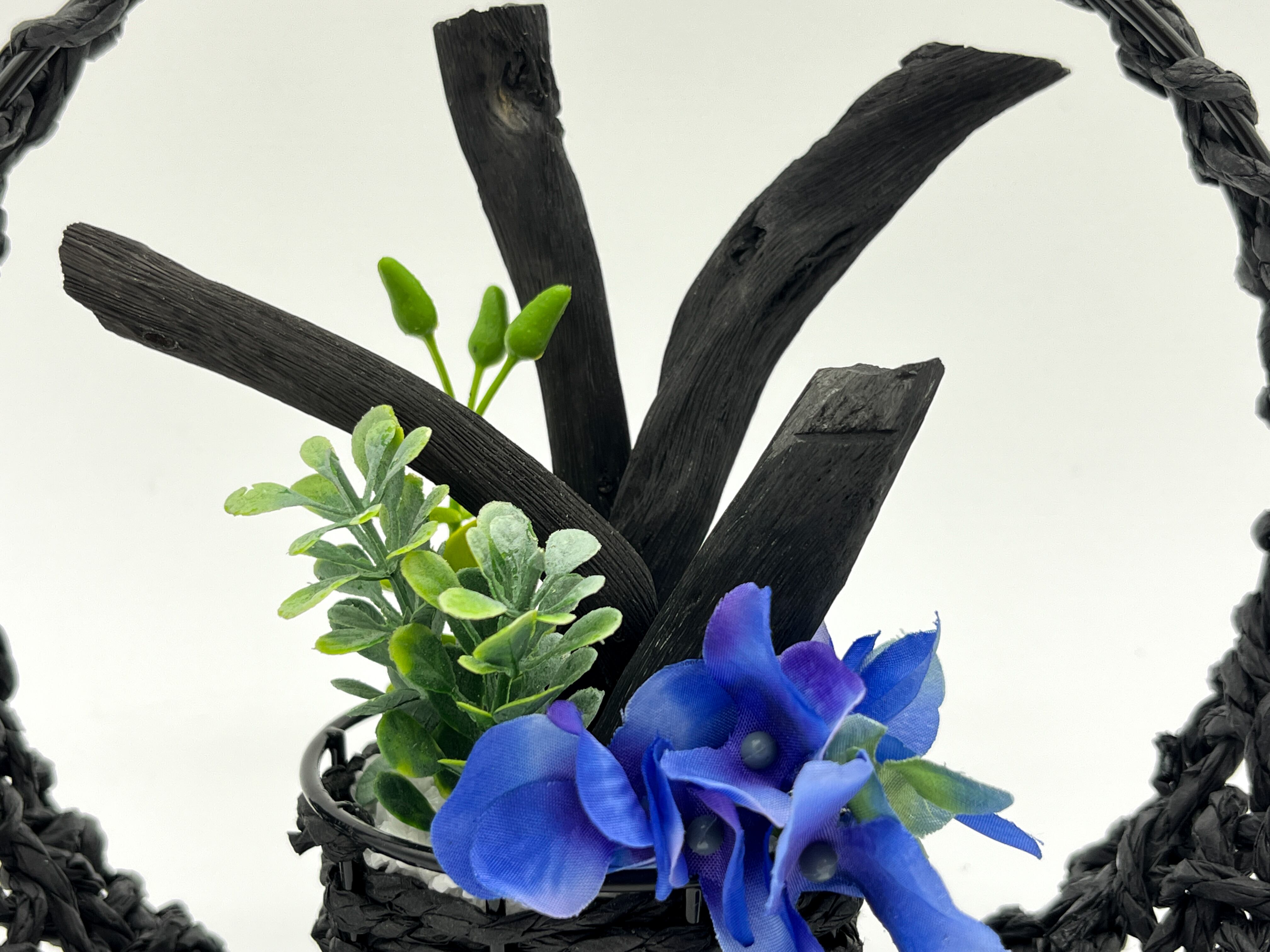 紀州備長炭 インテリア 『月華炭』ミニ Type C 置物 19cm オブジェ 消 
