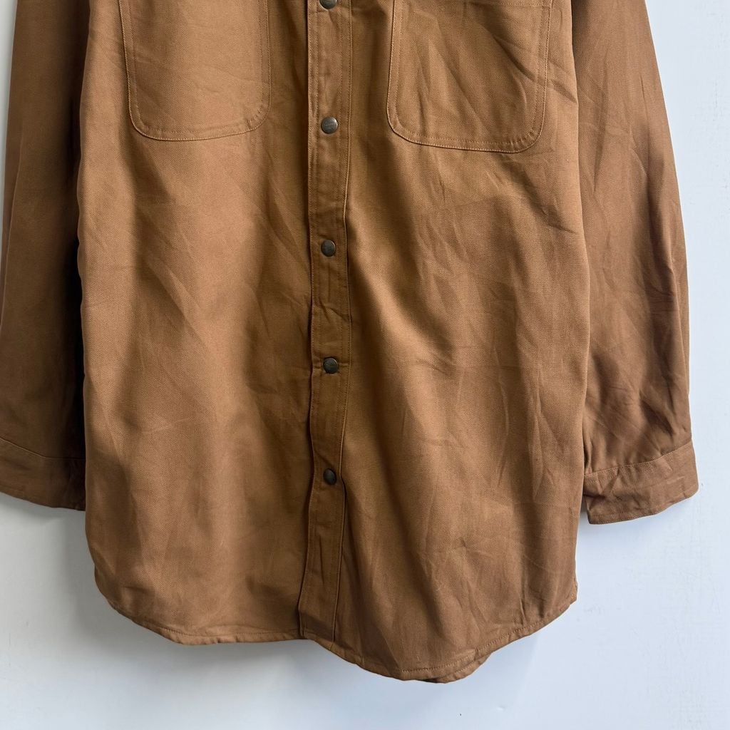 Carhartt カーハート ダック地シャツジャケット 裏地チェック柄