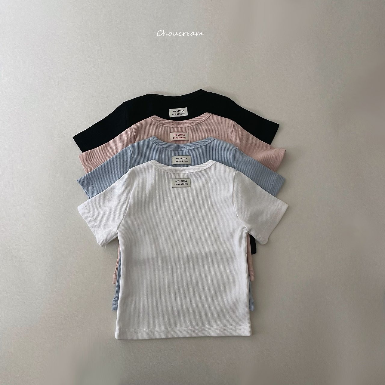 [choucream] Slim basic tee / [슈크림] 슬림기본티