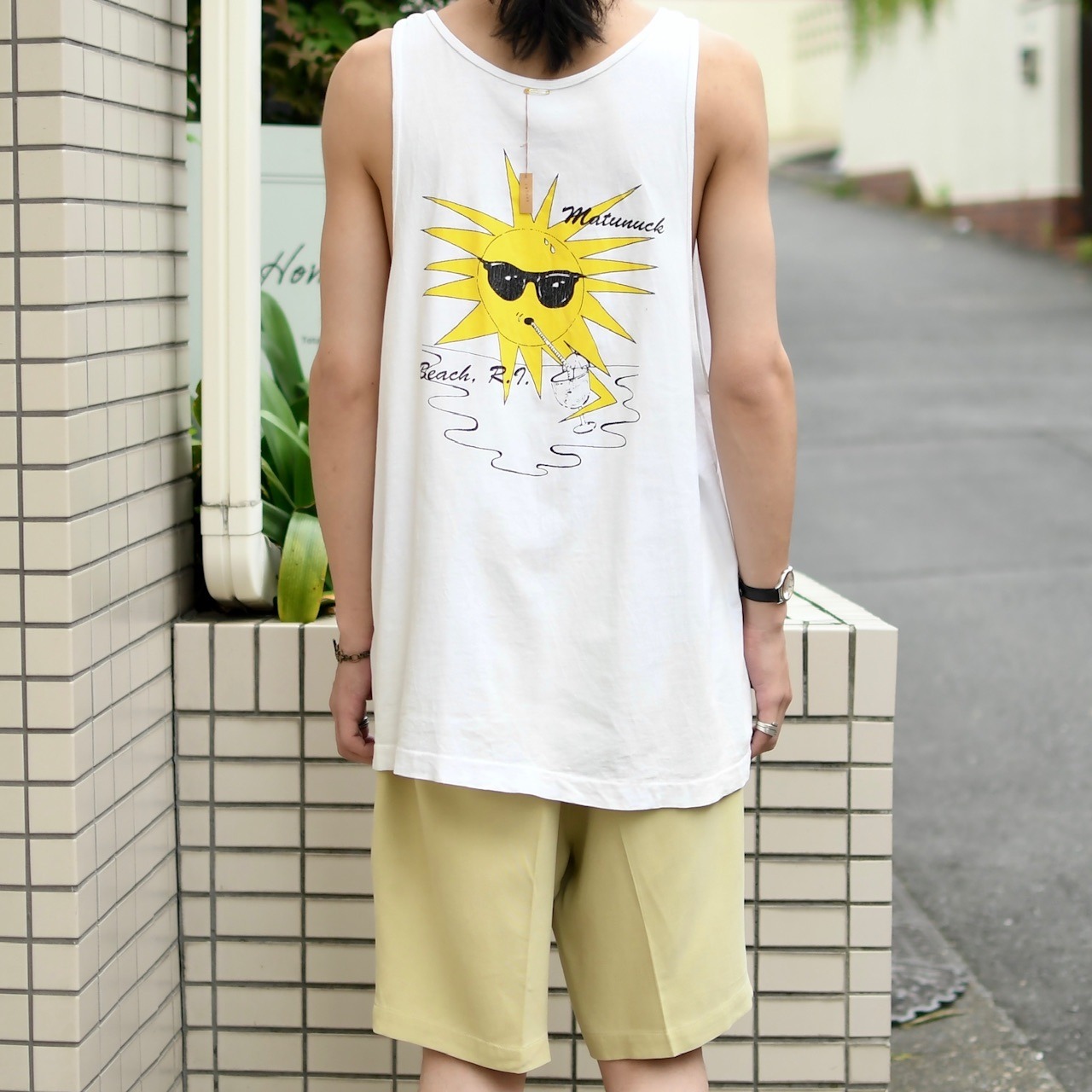 90's Matunuck Beach souvenir tank top