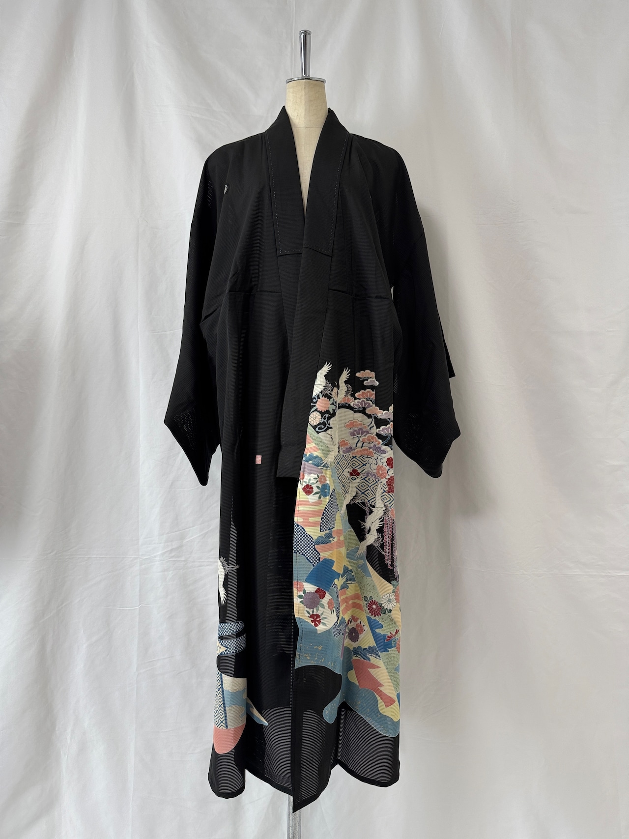 Black Longcoat See-through 602