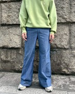 70s Levi's Panatela Chambray Flare Slacks