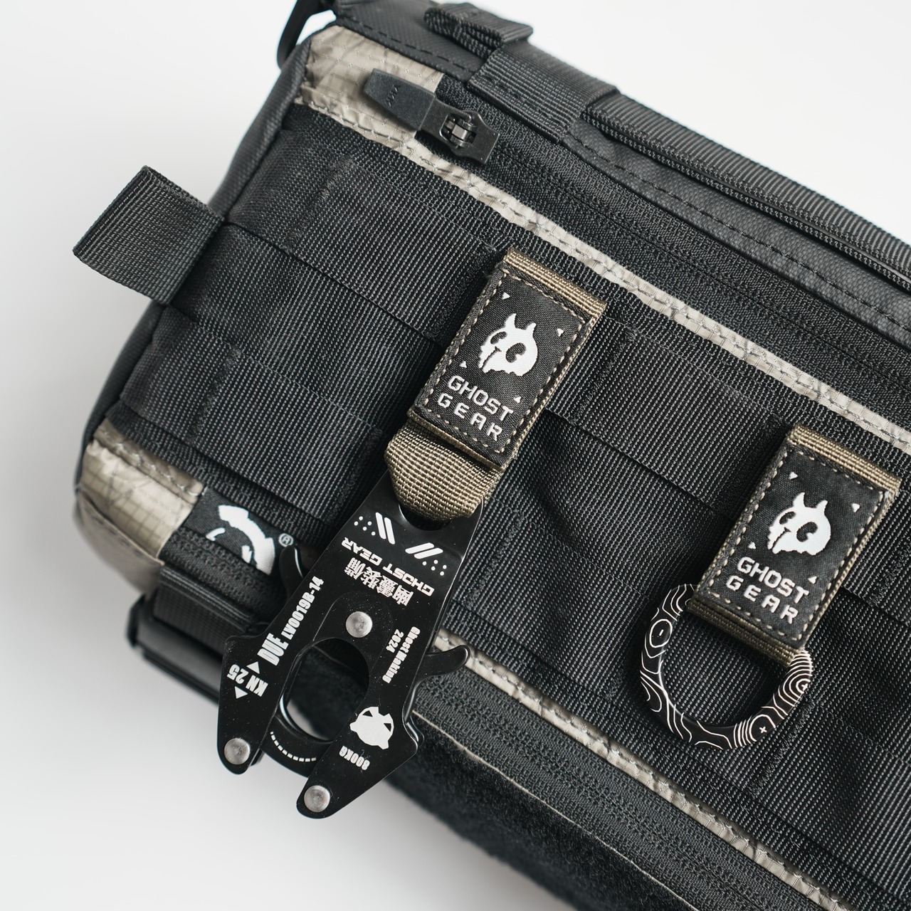 幽霊装備 Ghost gear  ベルクロウェビングストラップホルダー