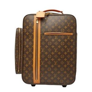 ルイ ヴィトン モノグラム トロリー50 ボスフォール キャリーバッグ スーツケース M23259 ブラウン PVC レザー レディース LOUIS VUITTON 【中古】