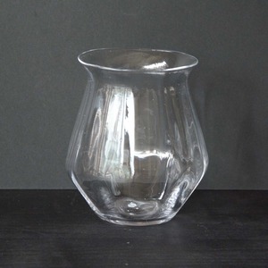 鈴木亜以（floresta fabrica） Flower vase クリア（26-a-19-A）