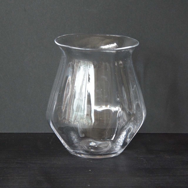 鈴木亜以（floresta fabrica） Flower vase クリア（26-a-19-A）