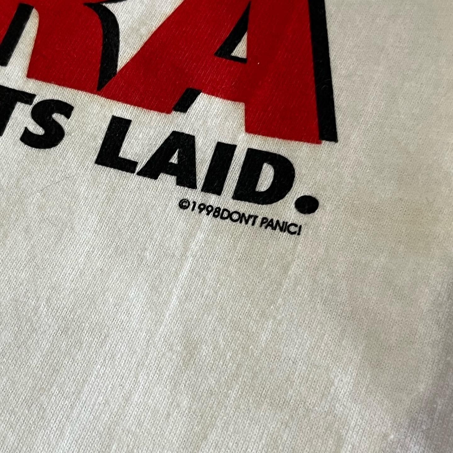 90s Don't Panic! T-shirt | What'z up