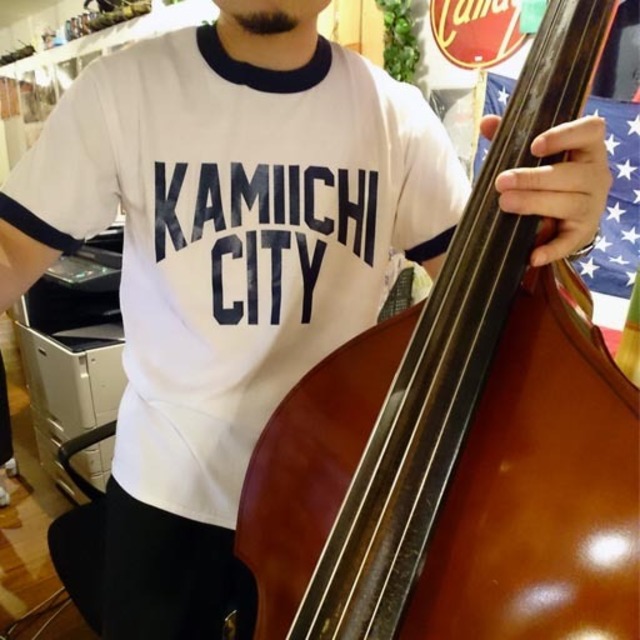 KAMIICHI CITY リンガーTシャツ【上市町】
