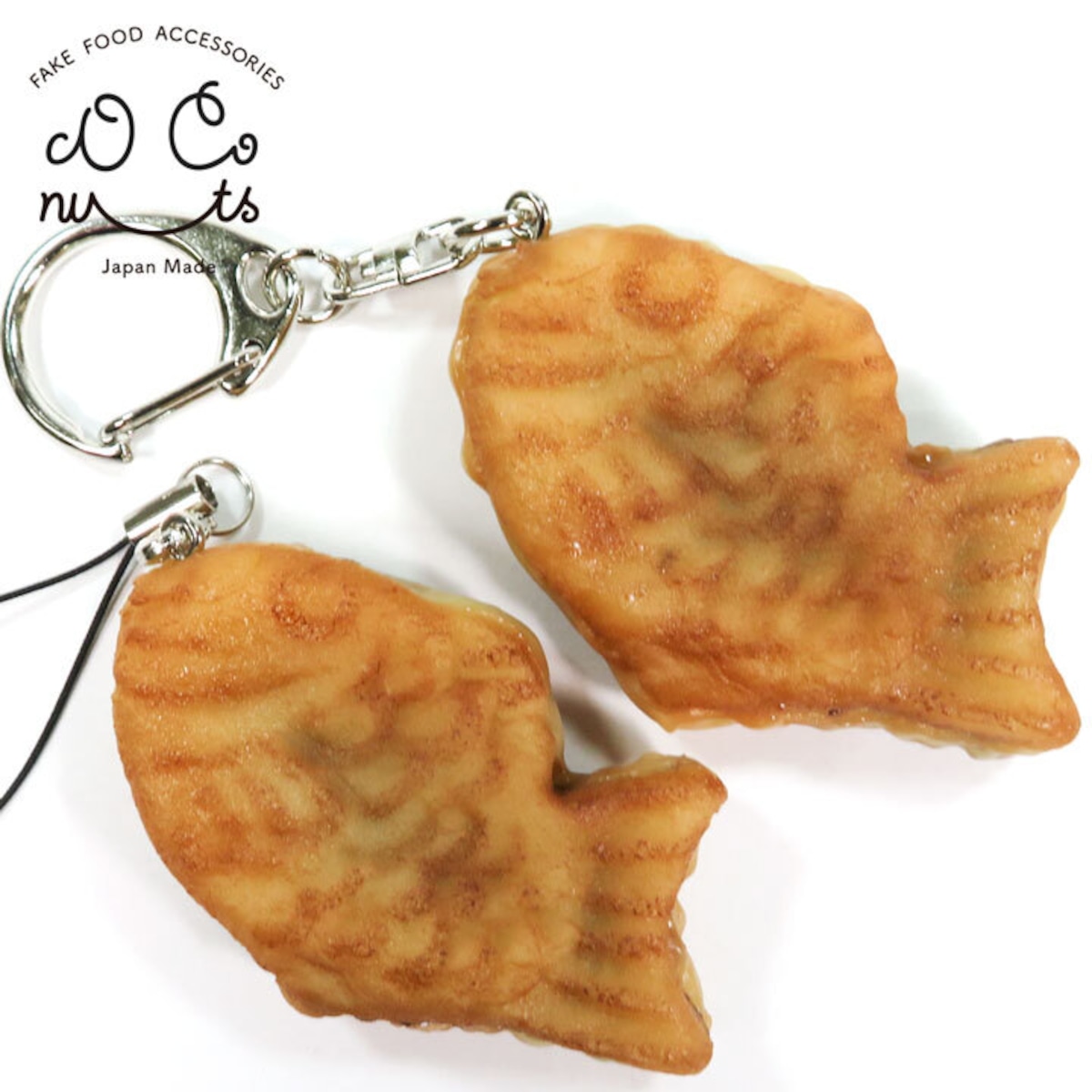 食べちゃいそうな たい焼き 食品サンプル キーホルダー ストラップ 