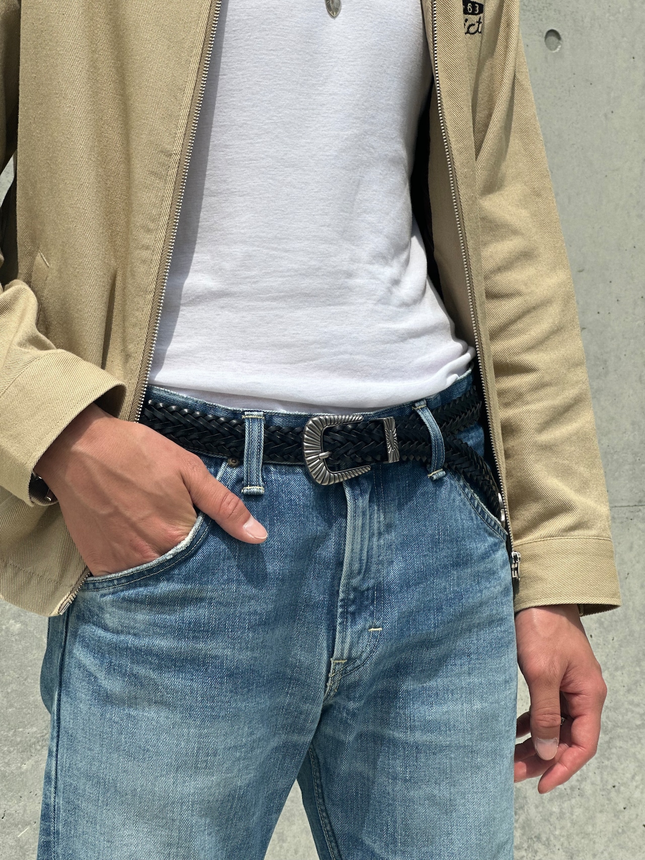 Classic Western Mesh Belt