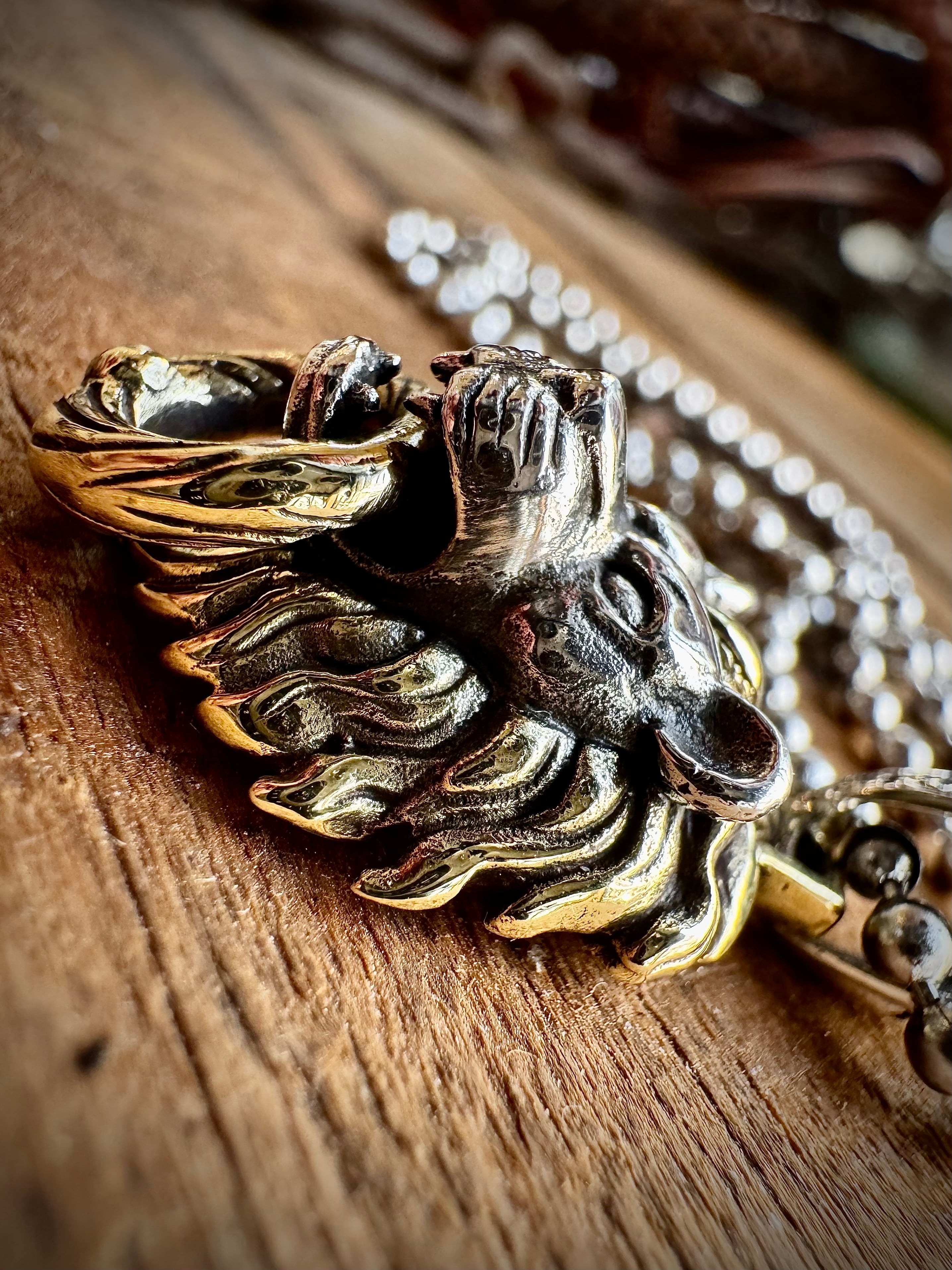 ジャーライオンペンダントトップ | Gift Rover（ギフトローバー）