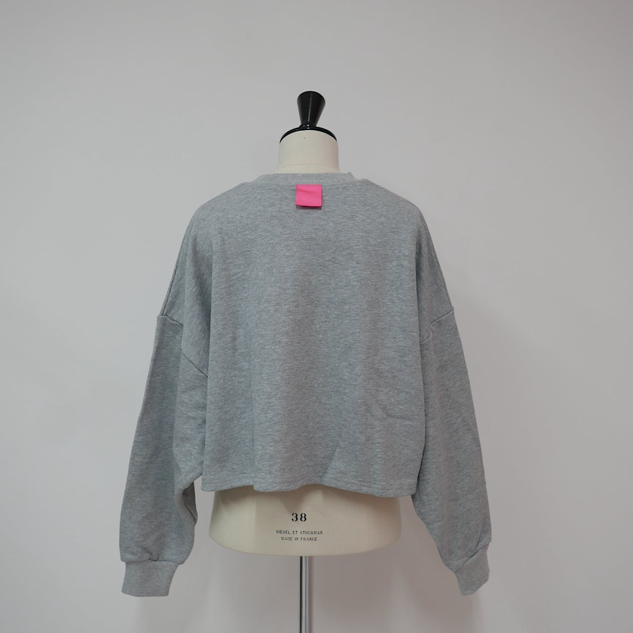 ★リンカブル メッセージスウェットプルオーバー(グレー) メッセージスウェットプルオーバー(グレー) | LINKABLE