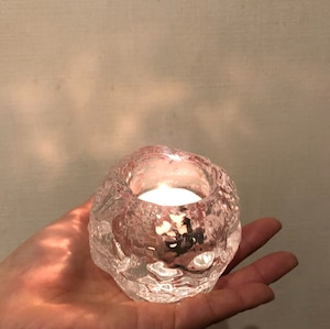 Snow Ball Candle Holder