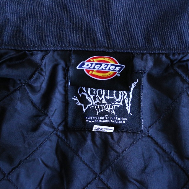"section8 × Dickies" box silhouette zip-up jacket