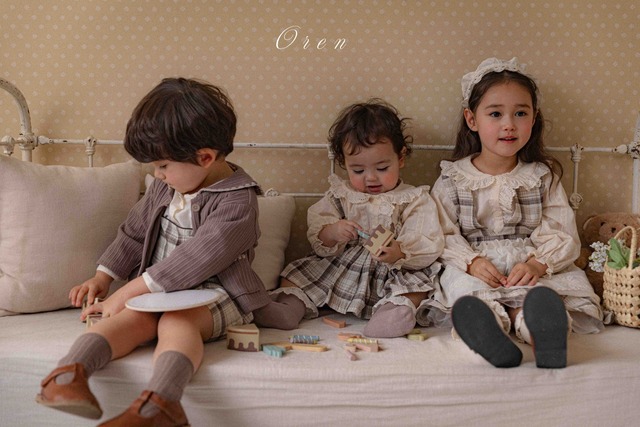 【即納/OREN】Jérable Check Dress