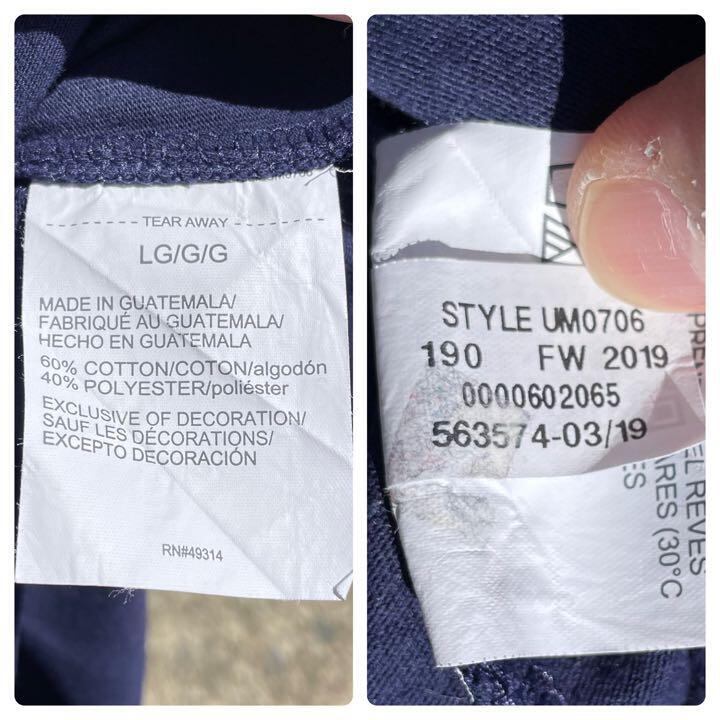 【美品】アディダス　ノートルダム大学　アメフトゲームシャツ　キッズMサイズ 美品】アディダス ノートルダム大学 アメフトゲームシャツ キッズMサイズ