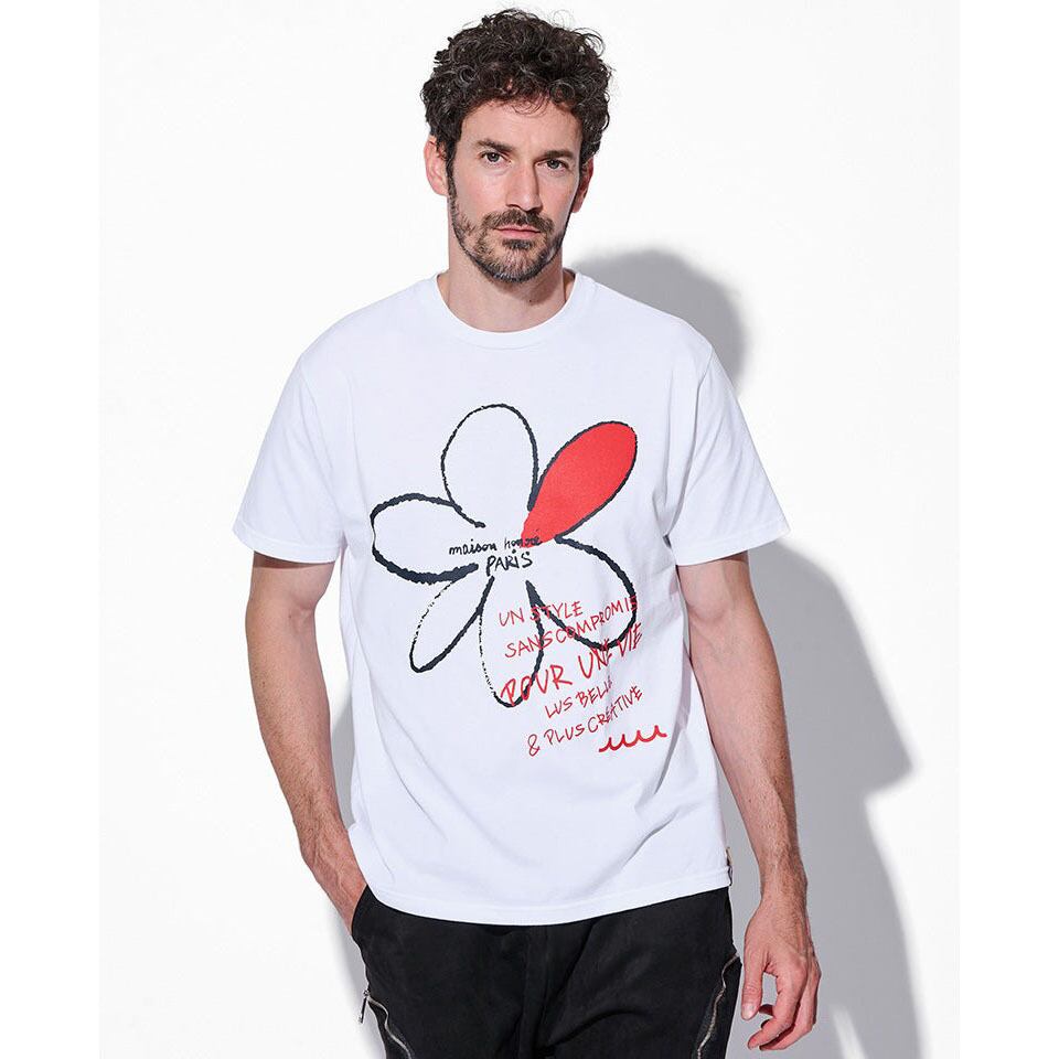 【美品】MAISON HONORE メゾンオノレ Tシャツ Lサイズ MAISON HONORE PARIS (メゾンオノレ)｜Florent & Concept T-Shirt