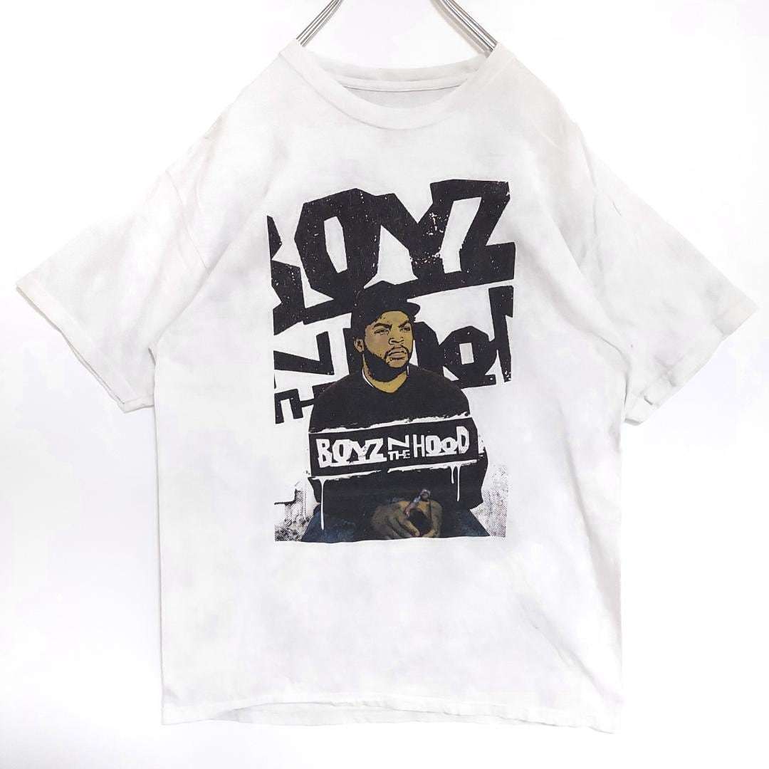 ボーイズインザフッド アイスキューブ ムービーTシャツ L 白 黒 90s 