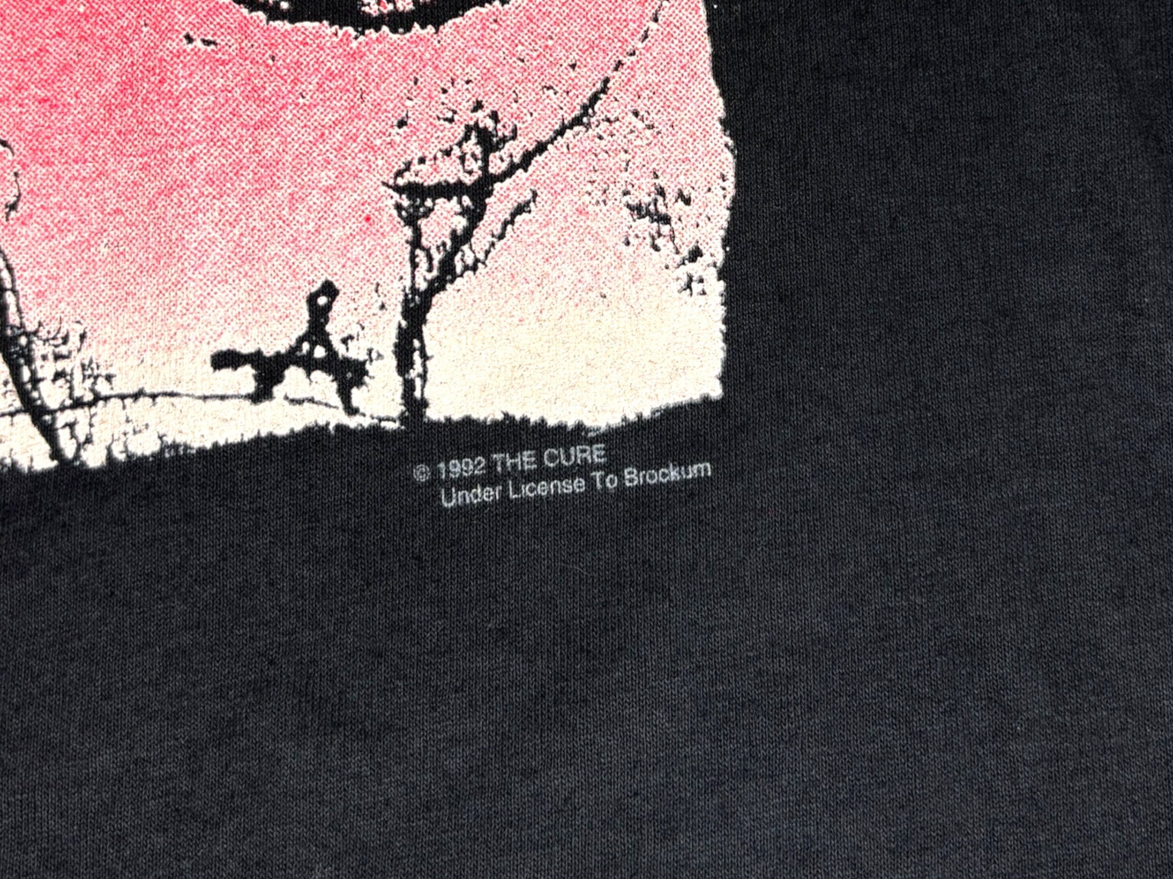 92s THE CURE WISH T-SHIRT BROCKUM made in USA | BLACK BOX STORE