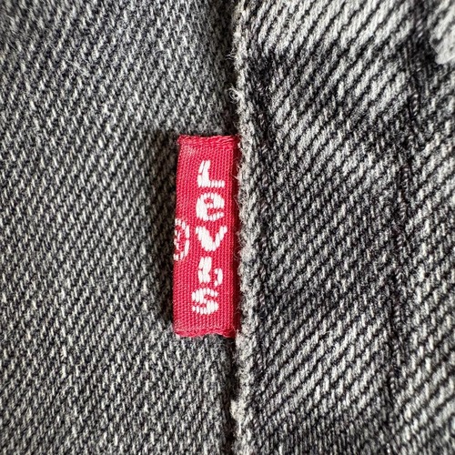 【W34 L32】00s usa levi's ブラック 559 詳細写真4