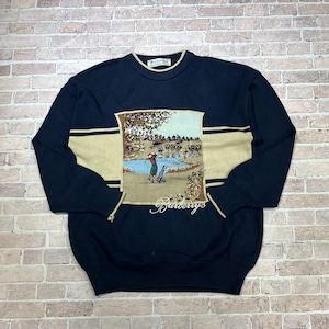 BURBERRYS "GOLF" COTTON KNIT ENGLAND