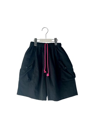 【MIN-NANO×frankygrow】LIGHT SHELL BULKY TAFFETA CARGO SHORT PANTS / 3
