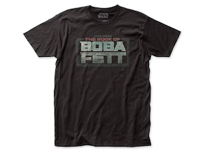 スター・ウォーズ Tシャツ Star Wars The Book of Boba Fett Title