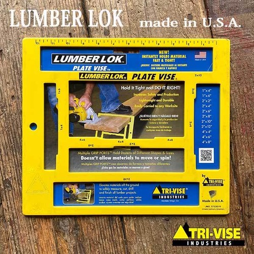 LUMBER LOK ランバーロック TRI-VISE INDUSTRIES 木材 パイプ チャンネル 切断 DIY 現場作業 アメリカ