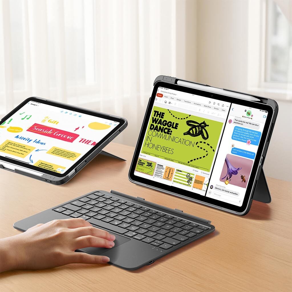 国内正規品 ESR FLEX 着脱式キーボードケース for iPad Air 11インチ