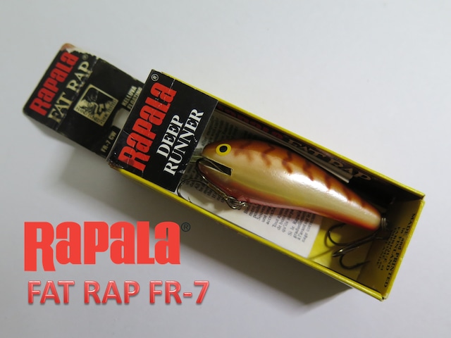 Rapala FAT RAP FR-7 ラパラ　ファットラップ　CRAWDAD　F-L80-09