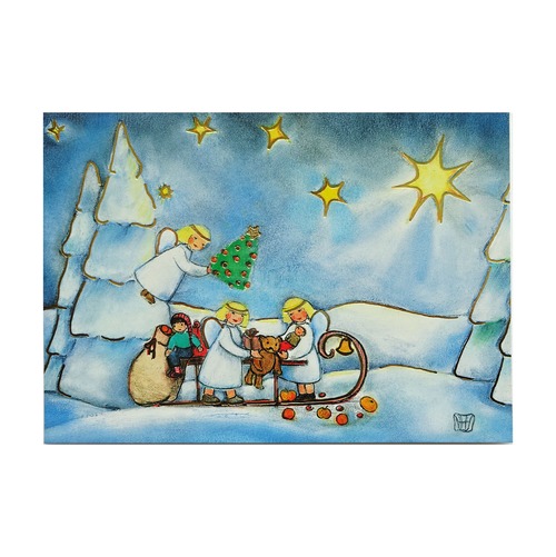 クリスマスポストカード　HANNELORE VIER  LAG-2061