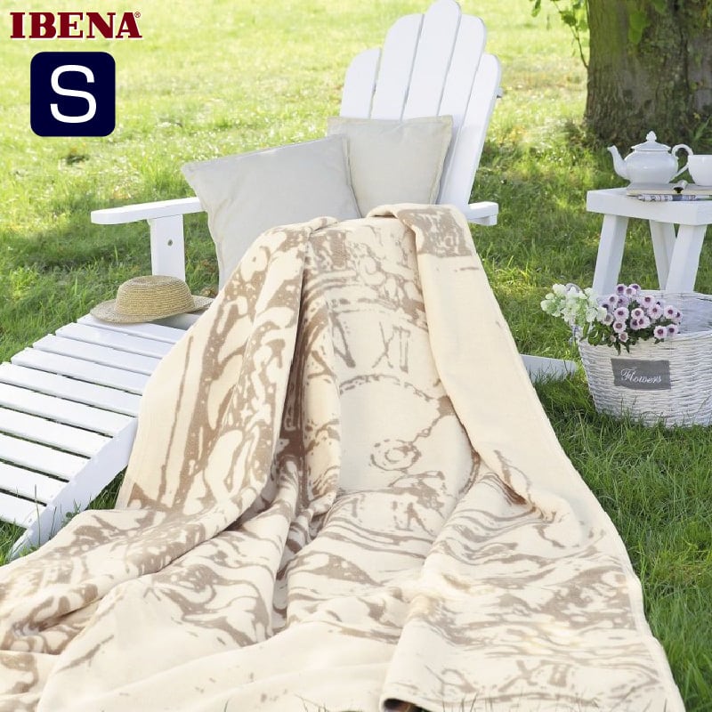 ブランケット 毛布 IBENA 高級ブランケット 毛布 S 150×200cm イベナ